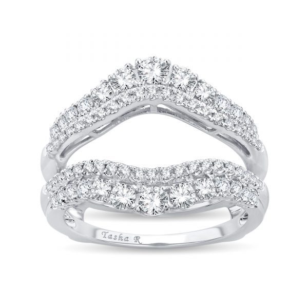 14K 1.00CT Diamond RING GUARD