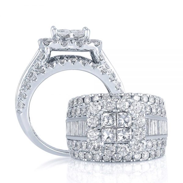 14K  4.00CT   Diamond  RING