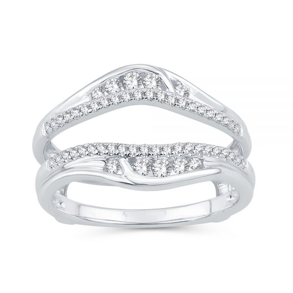 14K   0.34CT Diamond RING GUARD