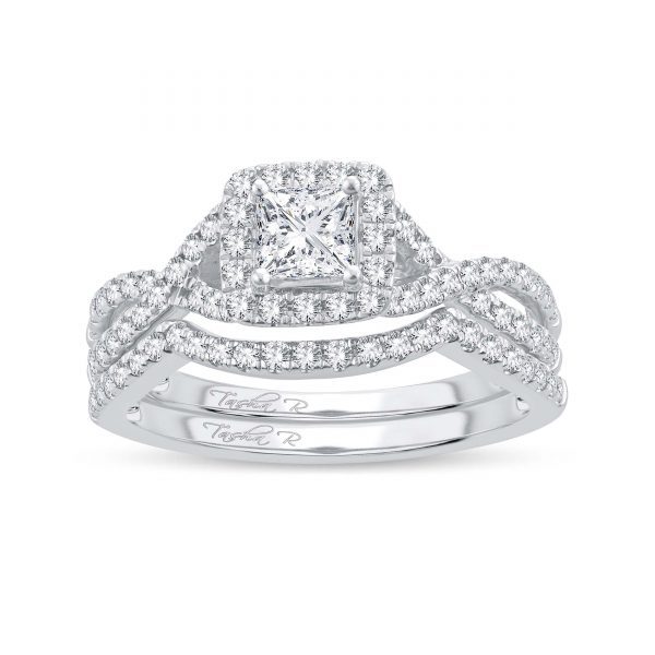 14K 1.00CT Diamond  BRIDAL SET