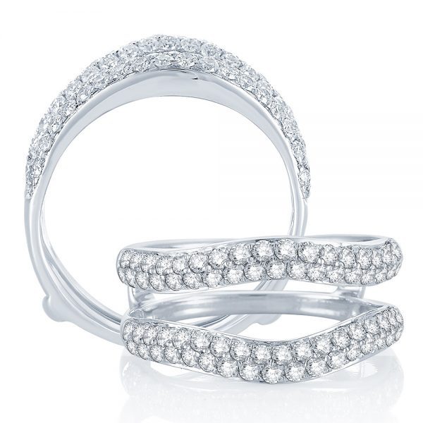 14K 1.00CT Diamond RING GUARD