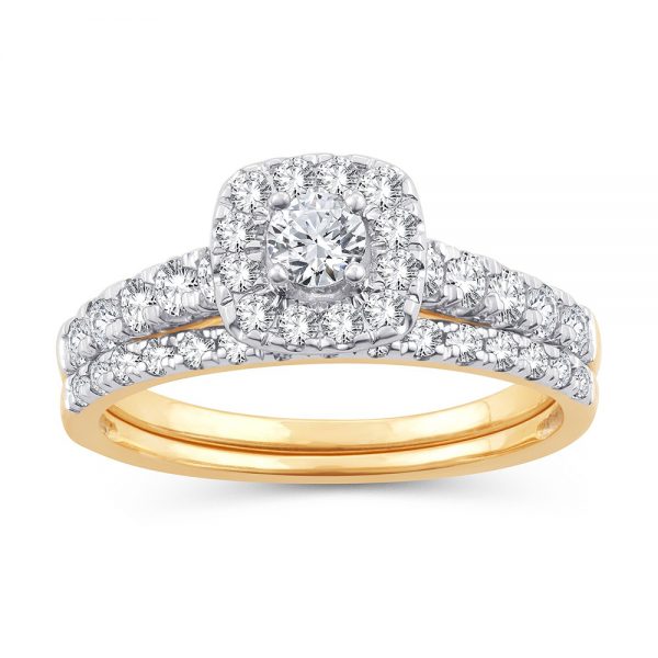 14K 1.00CT Diamond BRIDAL RING