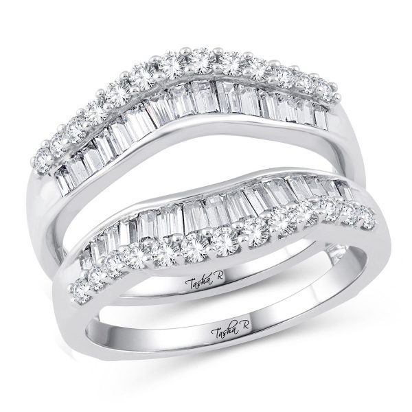 14K 1.00CT Diamond RING GUARD