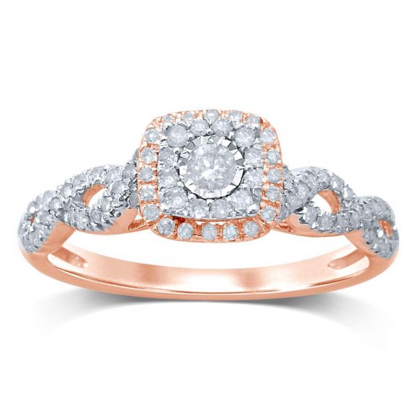 14K 0.35CT Diamond RING