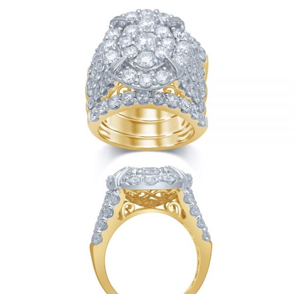 14K 6.00CT Diamond BRIDAL RING