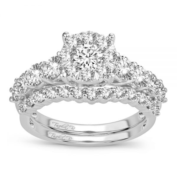 14K 2.00CT Diamond bridal set