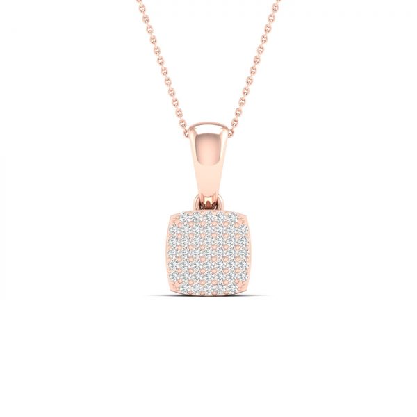 10K 0.12CT Diamond Pendant