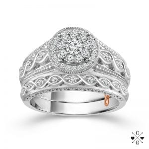 Diamond Bridal Set