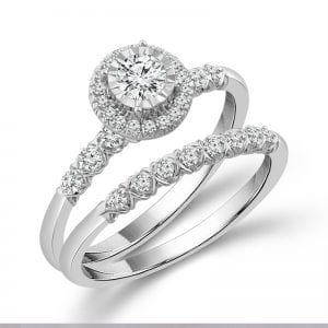 Diamond Bridal Set